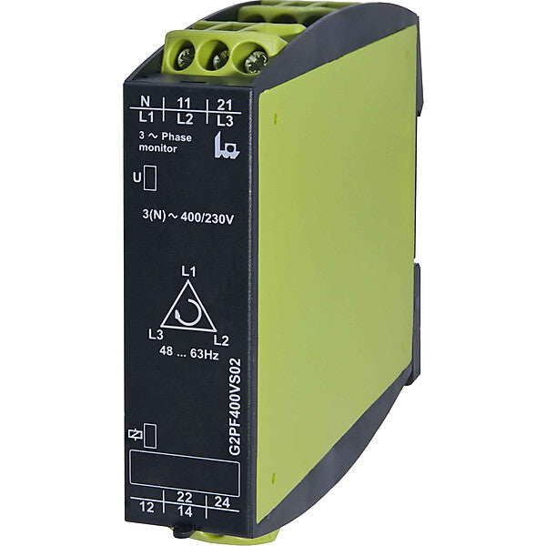 TELE Überwachungsrelais B=22,5mm, 2W G2PF400VS02